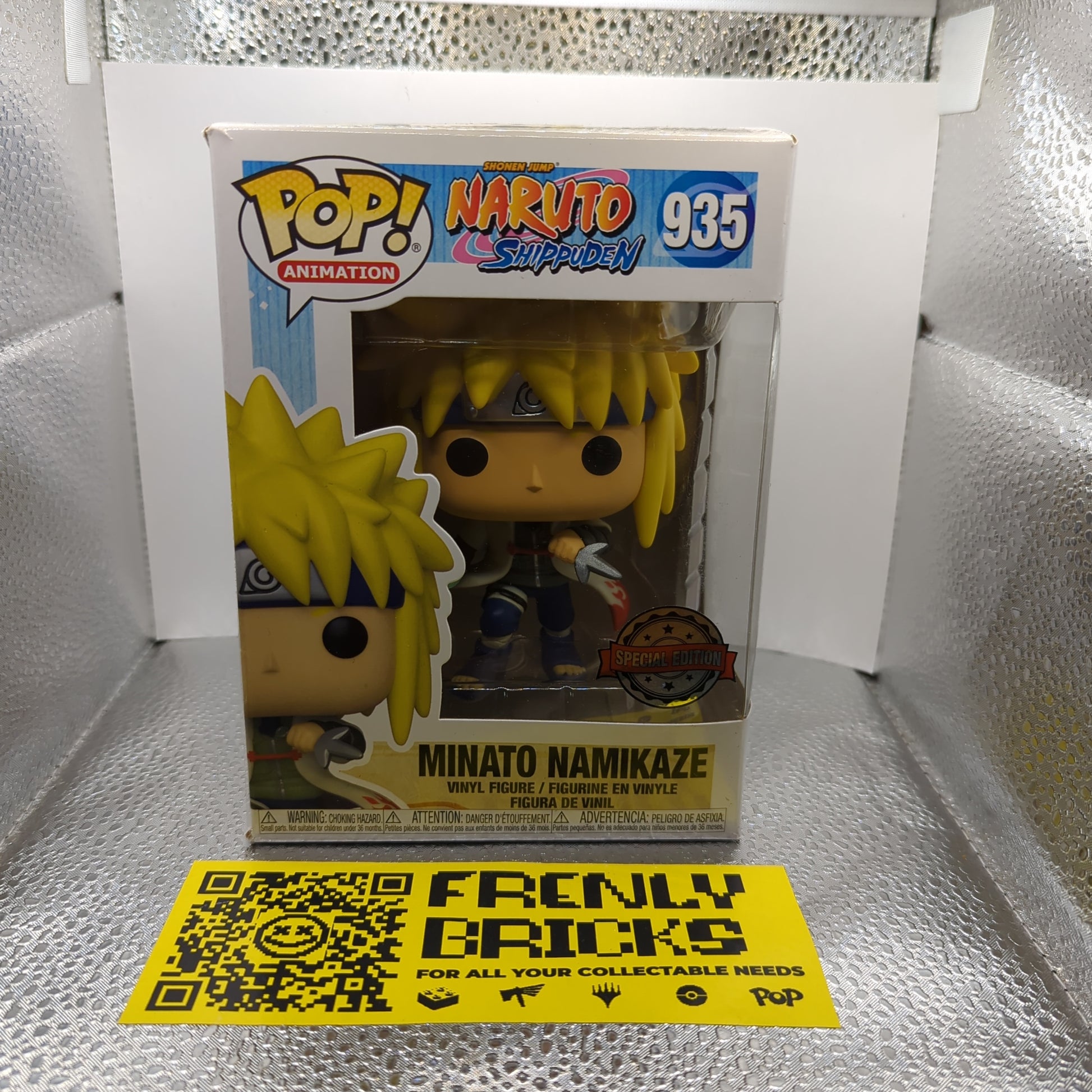 MINATO NAMIKAZE Naruto Shippuden 935 Funko Pop Vinyl FRENLY BRICKS - Open 7 Days