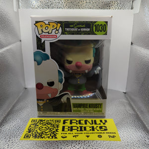 The Simpsons - Vampire Krusty Pop! No.1030 Vinyl Funko Tree House Horror Classic FRENLY BRICKS - Open 7 Days