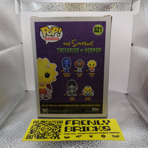 Television Funko Pop - Demon Lisa - The Simpsons - No. 821 FRENLY BRICKS - Open 7 Days