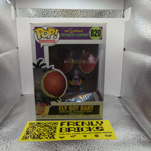 Funko Pop! TV 820 The Simpsons Treehouse of Horror Fly Boy Bart Vinyl Figure FRENLY BRICKS - Open 7 Days