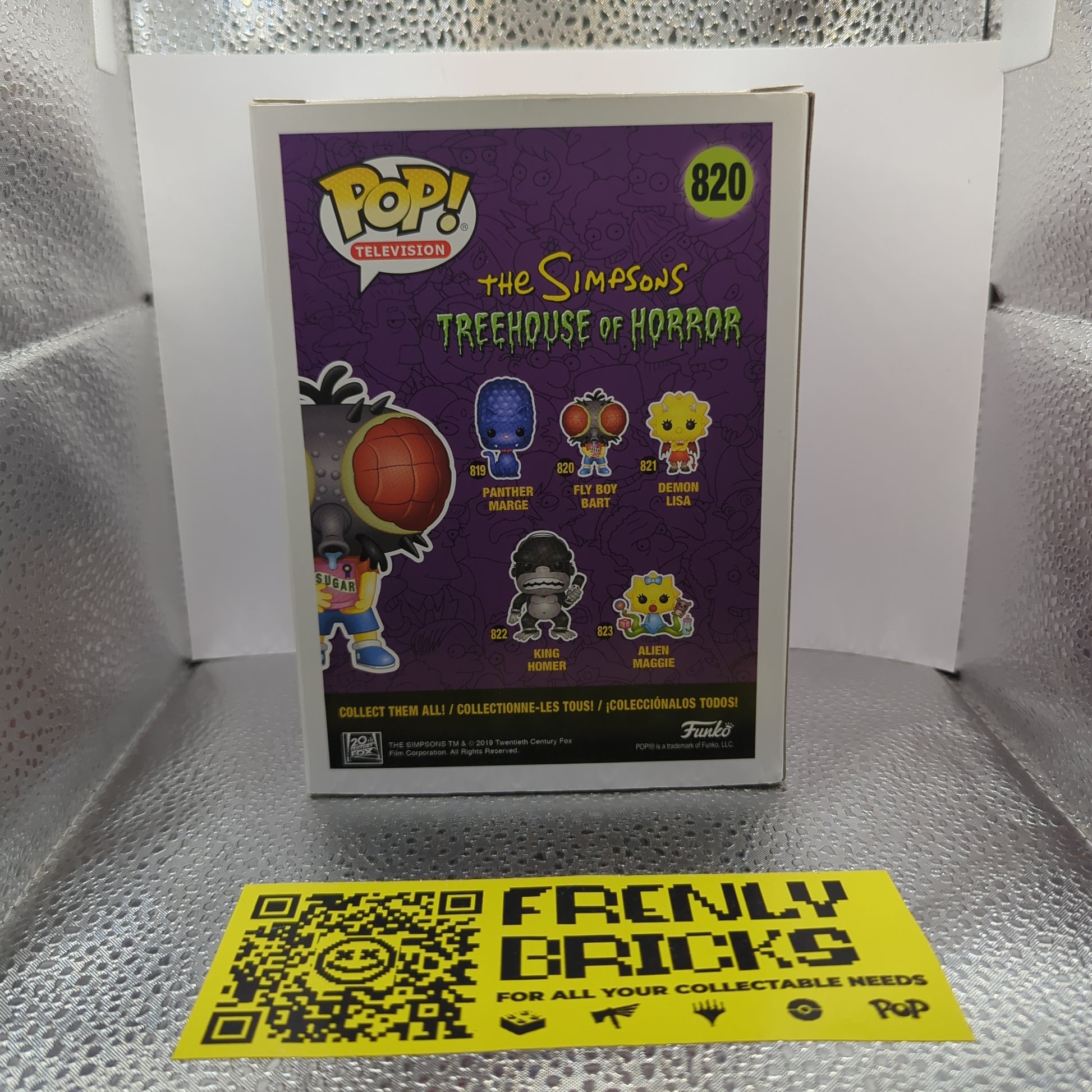 Funko Pop! TV 820 The Simpsons Treehouse of Horror Fly Boy Bart Vinyl Figure FRENLY BRICKS - Open 7 Days