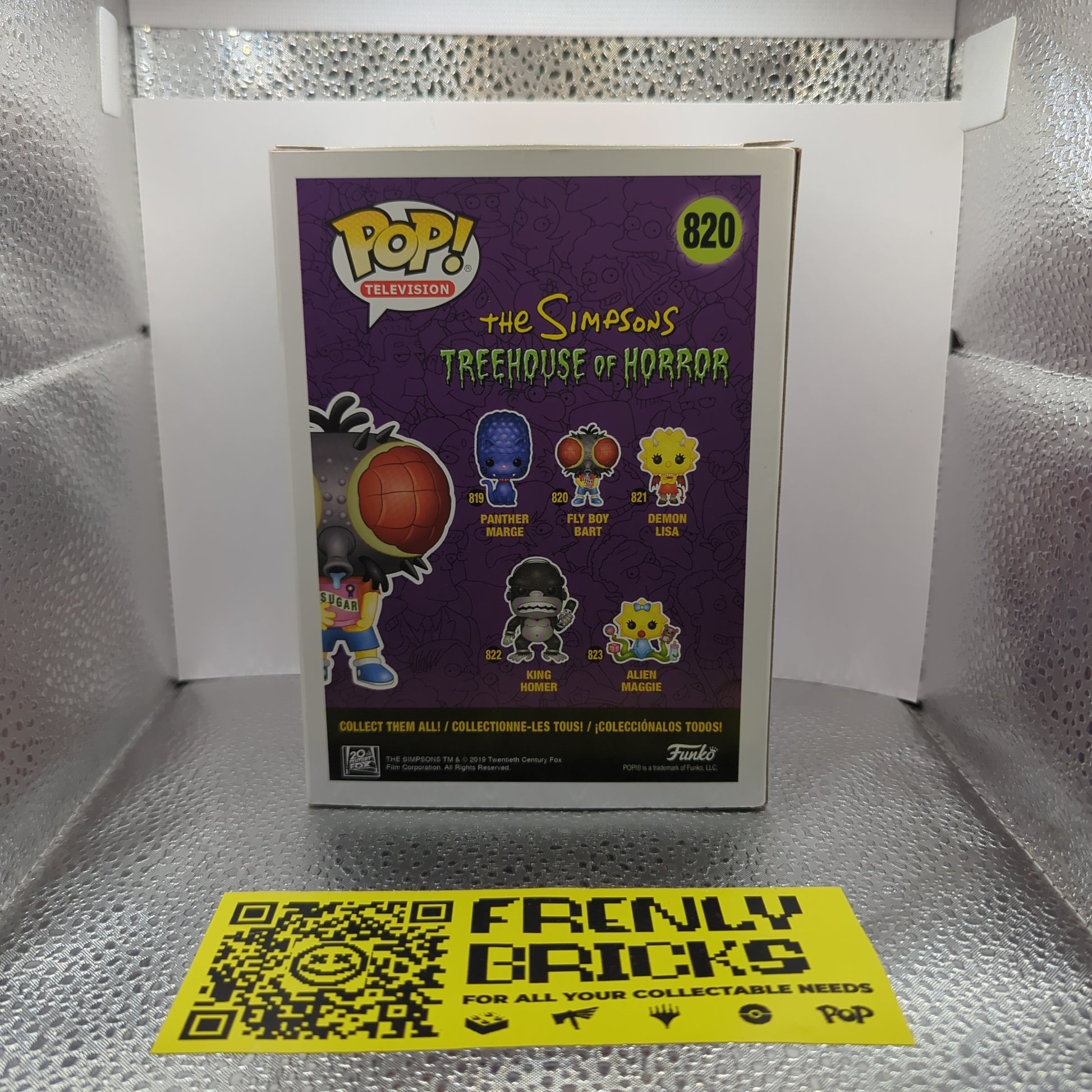 Funko Pop! TV 820 The Simpsons Treehouse of Horror Fly Boy Bart Vinyl Figure FRENLY BRICKS - Open 7 Days