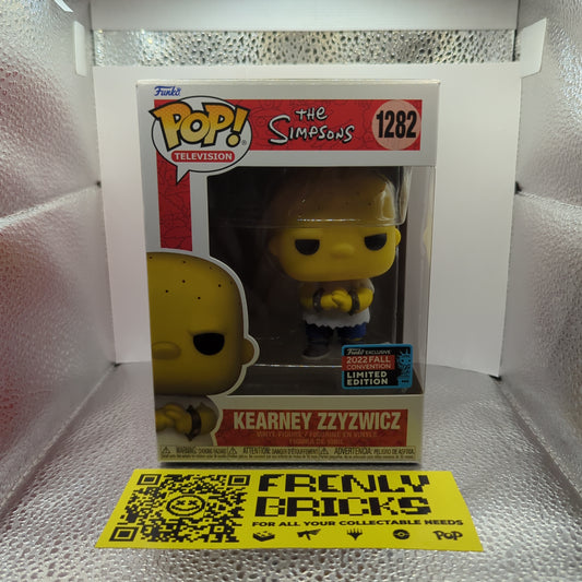 Kearney Zzyzwicz 1282 ~ The Simpsons ~ Funko Pop Vinyl ~ 2022 Fall Convention FRENLY BRICKS - Open 7 Days