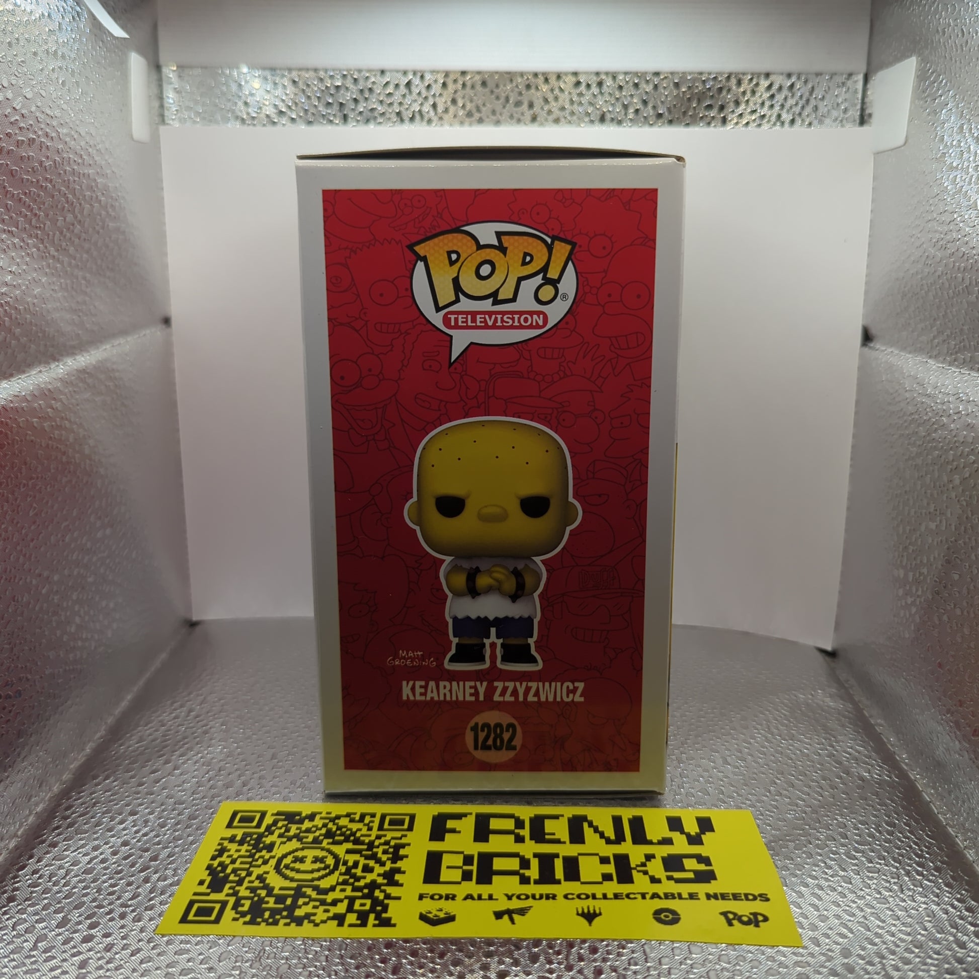 Kearney Zzyzwicz 1282 ~ The Simpsons ~ Funko Pop Vinyl ~ 2022 Fall Convention FRENLY BRICKS - Open 7 Days