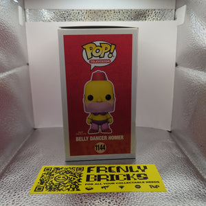 Funko Pop Vinyl TV The Simpsons Belly Dancer Homer 2021 Summer Con Ltd Ed 1144 FRENLY BRICKS - Open 7 Days