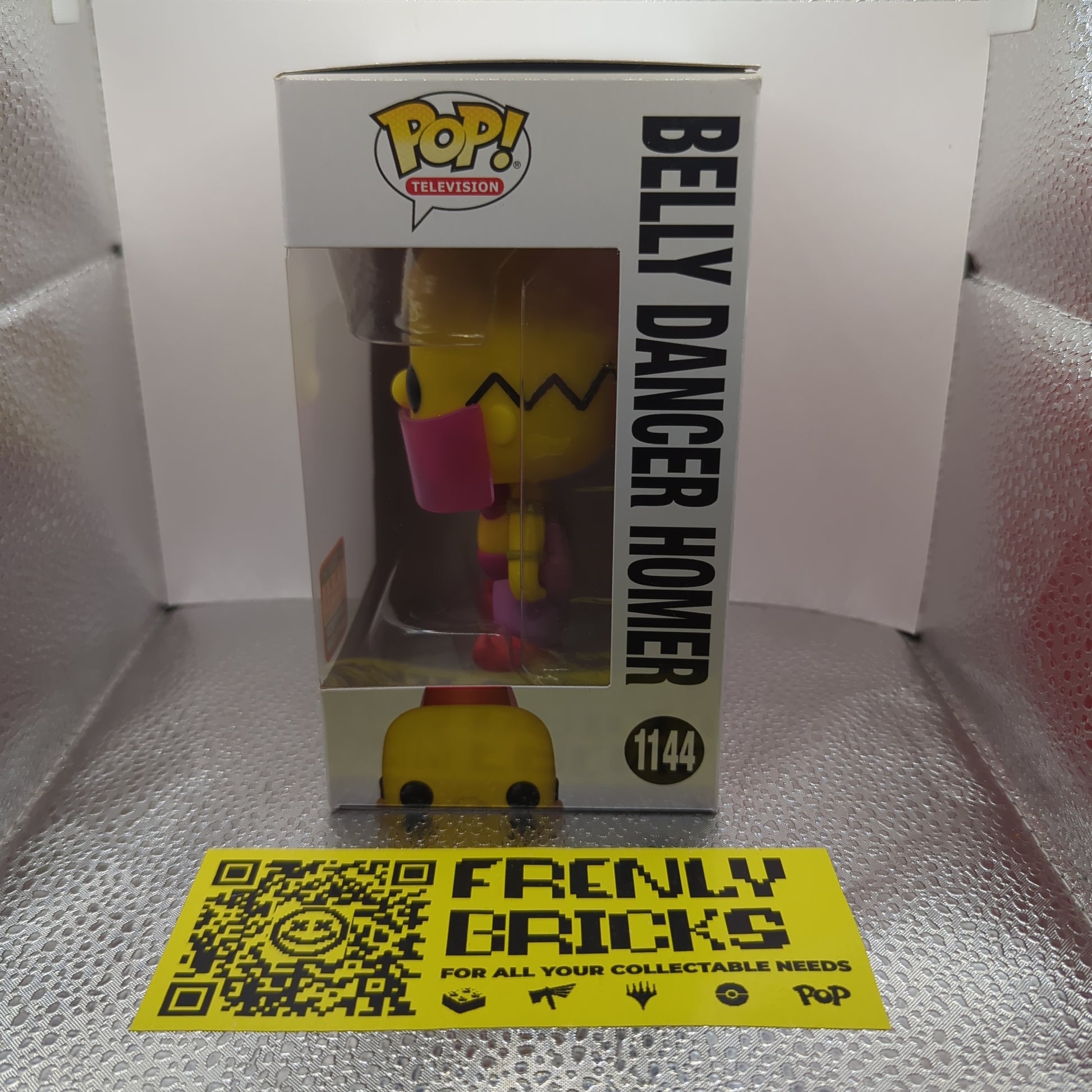 Funko Pop Vinyl TV The Simpsons Belly Dancer Homer 2021 Summer Con Ltd Ed 1144 FRENLY BRICKS - Open 7 Days