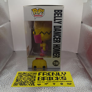 Funko Pop Vinyl TV The Simpsons Belly Dancer Homer 2021 Summer Con Ltd Ed 1144 FRENLY BRICKS - Open 7 Days