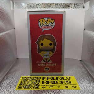 #1204 YOUNG OBESEUS | THE SIMPSONS | TELEVISION | FUNKO POP! FRENLY BRICKS - Open 7 Days