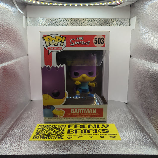 #503 BARTMAN | THE SIMPSONS | TELEVISION | FUNKO POP! FRENLY BRICKS - Open 7 Days