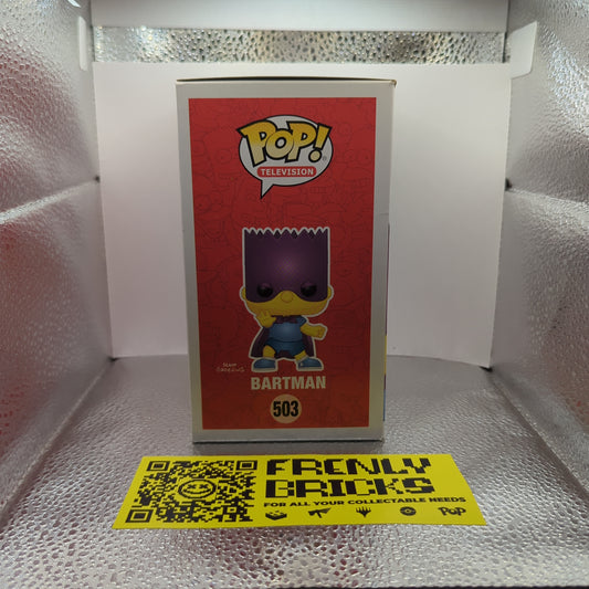 #503 BARTMAN | THE SIMPSONS | TELEVISION | FUNKO POP! FRENLY BRICKS - Open 7 Days