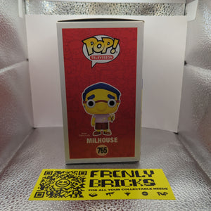 #765 MILHOUSE | THE SIMPSONS | TELEVISION | FUNKO POP! FRENLY BRICKS - Open 7 Days