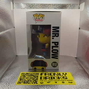 Television Funko Pop - Mr. Plow - The Simpsons - No. 910 FRENLY BRICKS - Open 7 Days