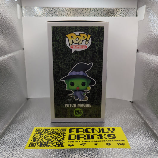 WITCH MAGGIE Glow GITD The Simpsons 1265 Funko Pop Vinyl FRENLY BRICKS - Open 7 Days