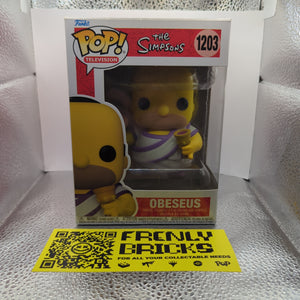 #1203 OBESEUS | THE SIMPSONS | TELEVISION | FUNKO POP! FRENLY BRICKS - Open 7 Days