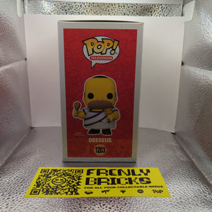 #1203 OBESEUS | THE SIMPSONS | TELEVISION | FUNKO POP! FRENLY BRICKS - Open 7 Days