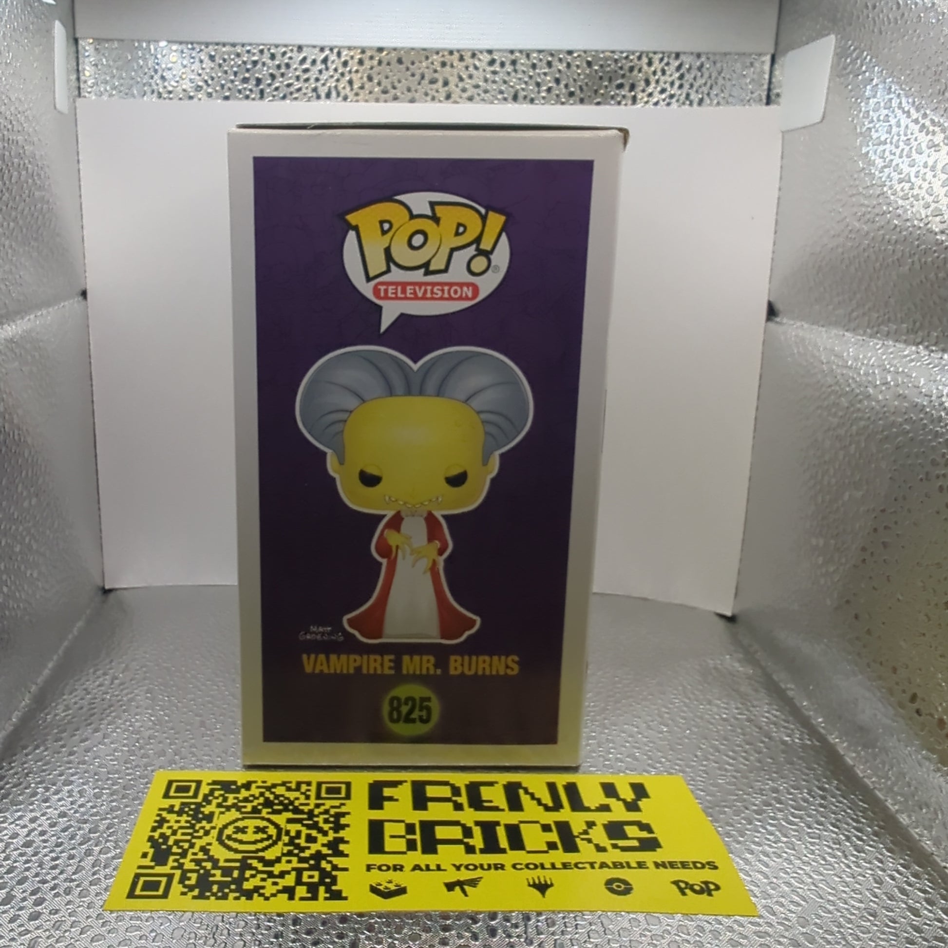 The Simpsons Mr Burns as Dracula Pop! Vinyl Figure NYCC Exclusive #825 FRENLY BRICKS - Open 7 Days