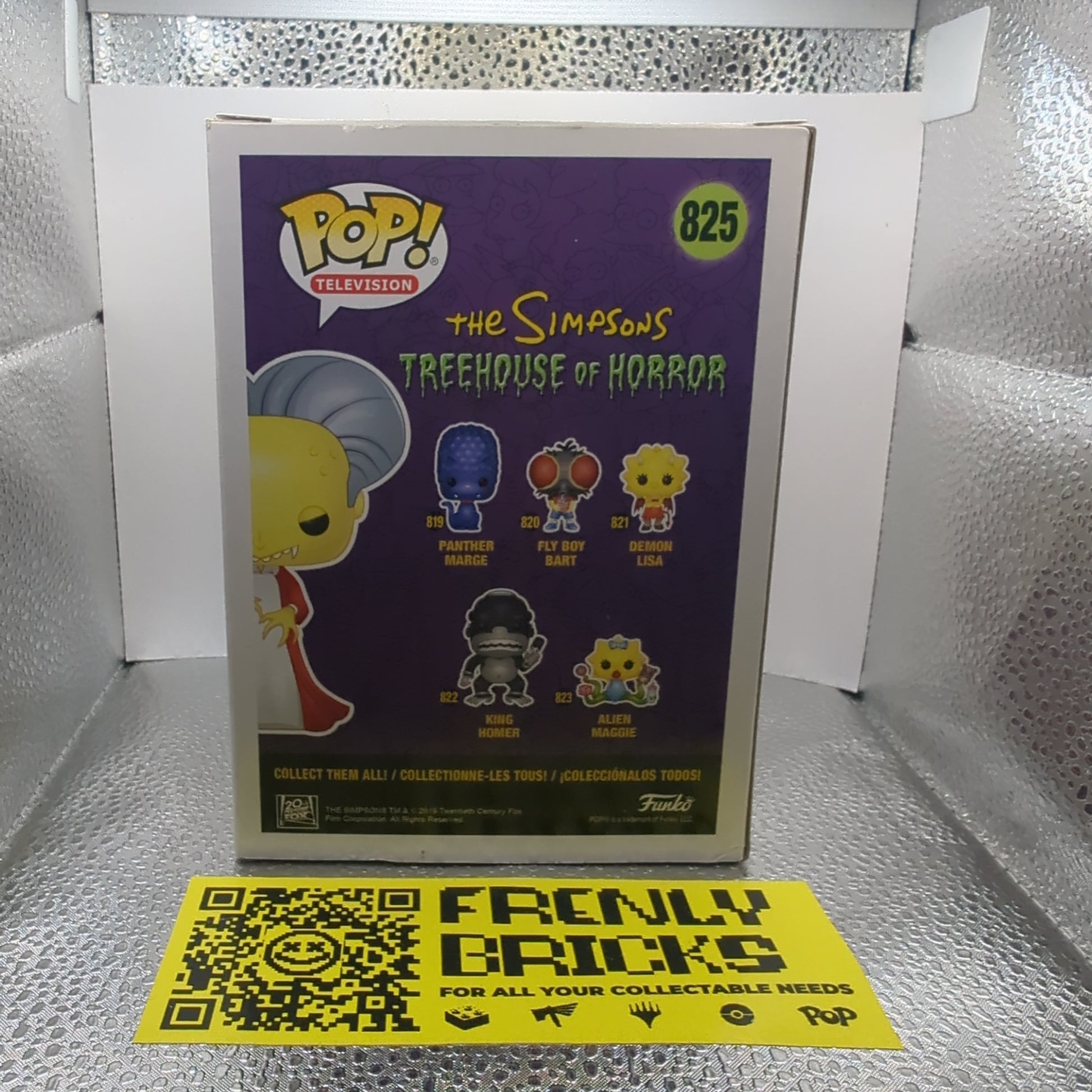 The Simpsons Mr Burns as Dracula Pop! Vinyl Figure NYCC Exclusive #825 FRENLY BRICKS - Open 7 Days