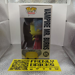 The Simpsons Mr Burns as Dracula Pop! Vinyl Figure NYCC Exclusive #825 FRENLY BRICKS - Open 7 Days