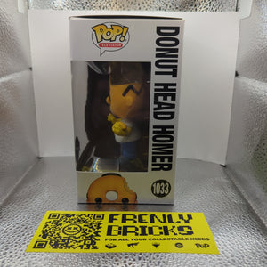 Donut Head Homer Funko Pop! Vinyl #1033 The Simpsons Homer Simpson FRENLY BRICKS - Open 7 Days