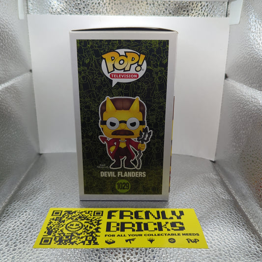 #1029 DEVIL FLANDERS | THE SIMPSONS | TELEVISION | FUNKO POP! FRENLY BRICKS - Open 7 Days