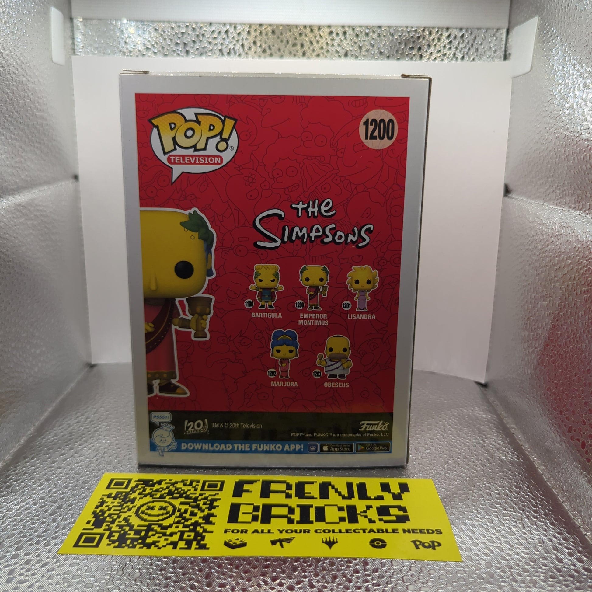 Simpsons - Emperor Montimus Mr. Burns #1200 Funko Pop Vinyl Figure FRENLY BRICKS - Open 7 Days