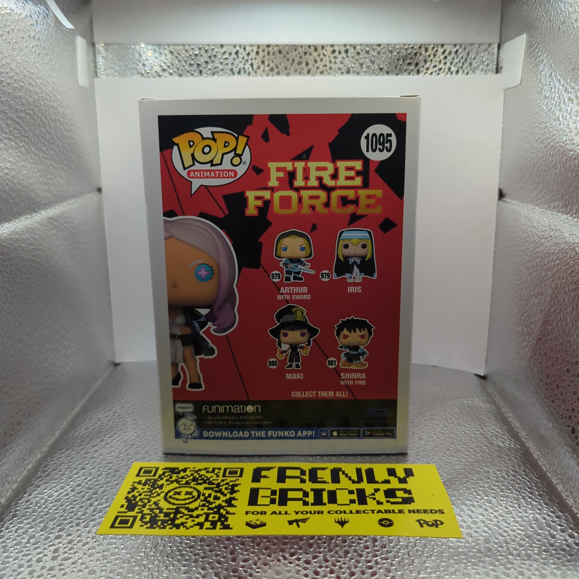 FUNKO POP! Animation Fire Force #1095 Princess Hibana GITD Exclusive FRENLY BRICKS - Open 7 Days