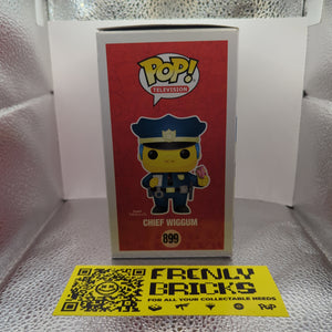 Funko Pop! Television The Simpsons Chief Wiggum #899 Vinyl Figure FRENLY BRICKS - Open 7 Days