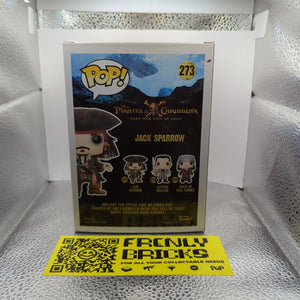 Funko Pop : Pirates of the Caribbean : Jack Sparrow : #273 : Bobblehead : Figure FRENLY BRICKS - Open 7 Days