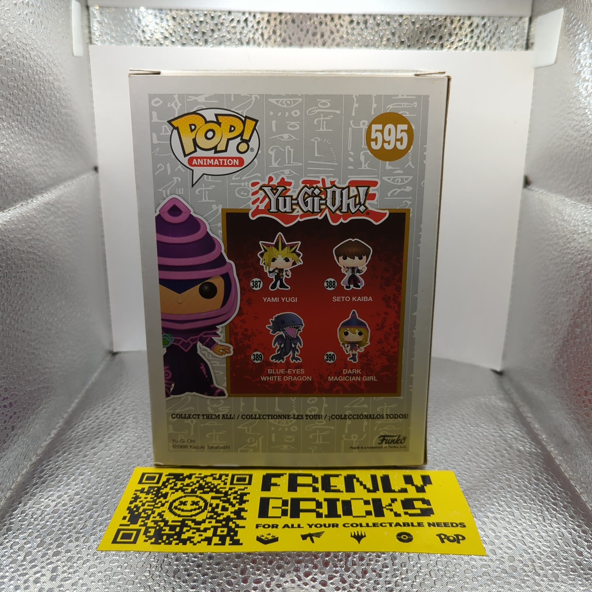 Funko Pop! Anime Yu-Gi-Oh! #595 Dark Magician Vaulted Rare FRENLY BRICKS - Open 7 Days