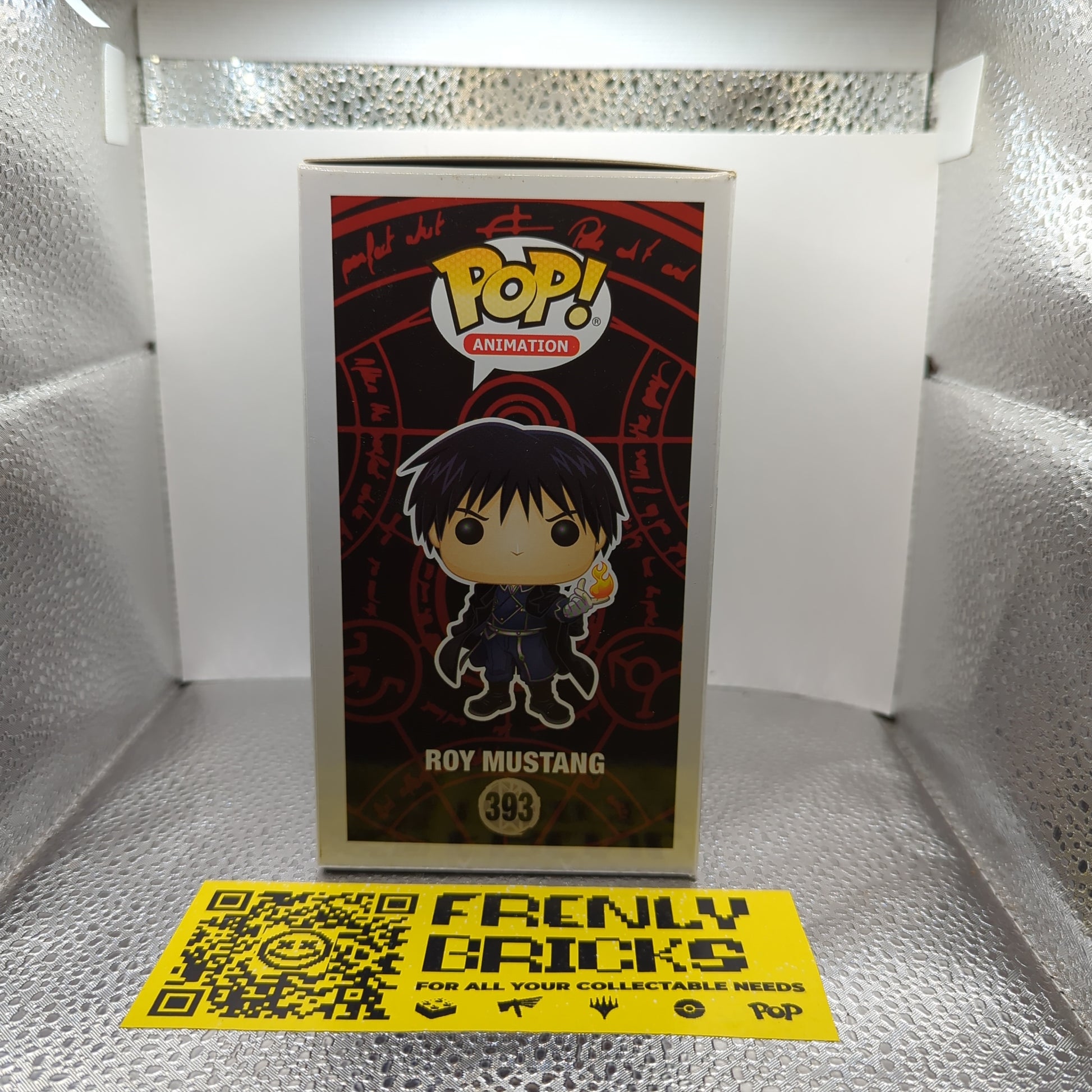 Fullmetal Alchemist - Colonel Roy Mustang Pop! Vinyl Figure #393 FRENLY BRICKS - Open 7 Days