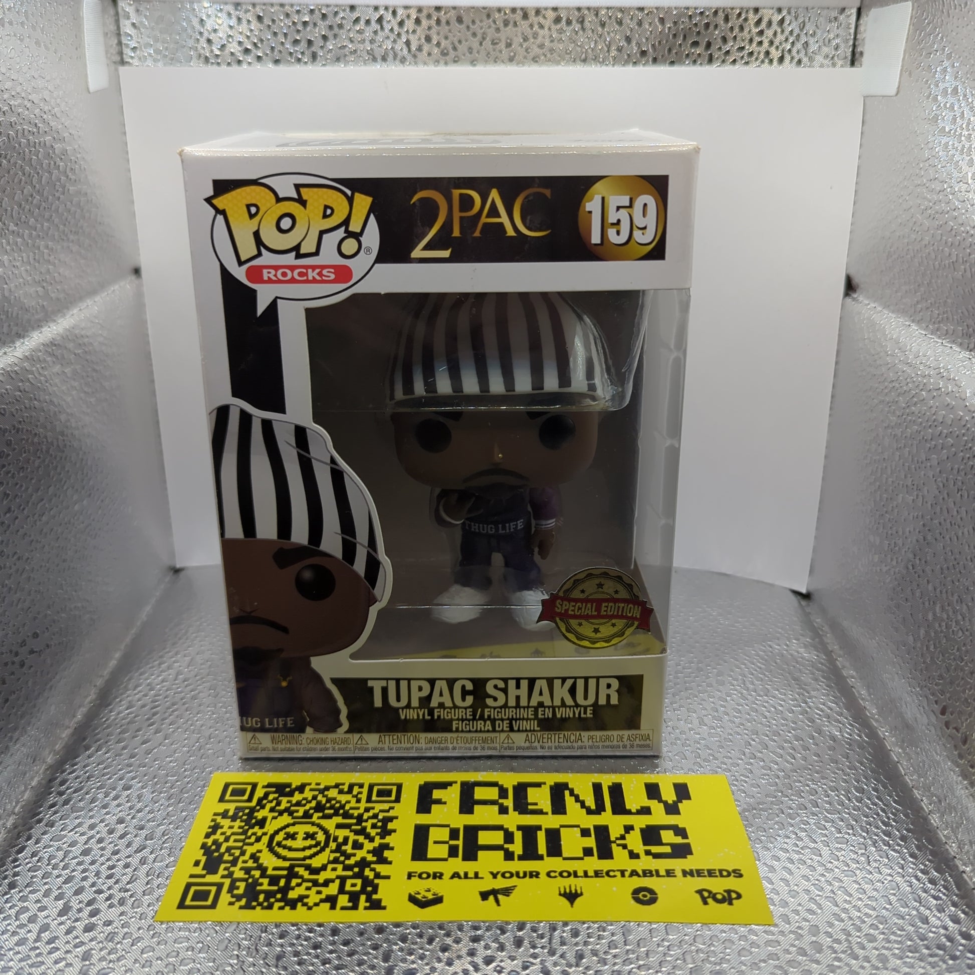 Tupac Shakur #159 2pac Special Edition Thug Life Funko Pop Vinyl FRENLY BRICKS - Open 7 Days