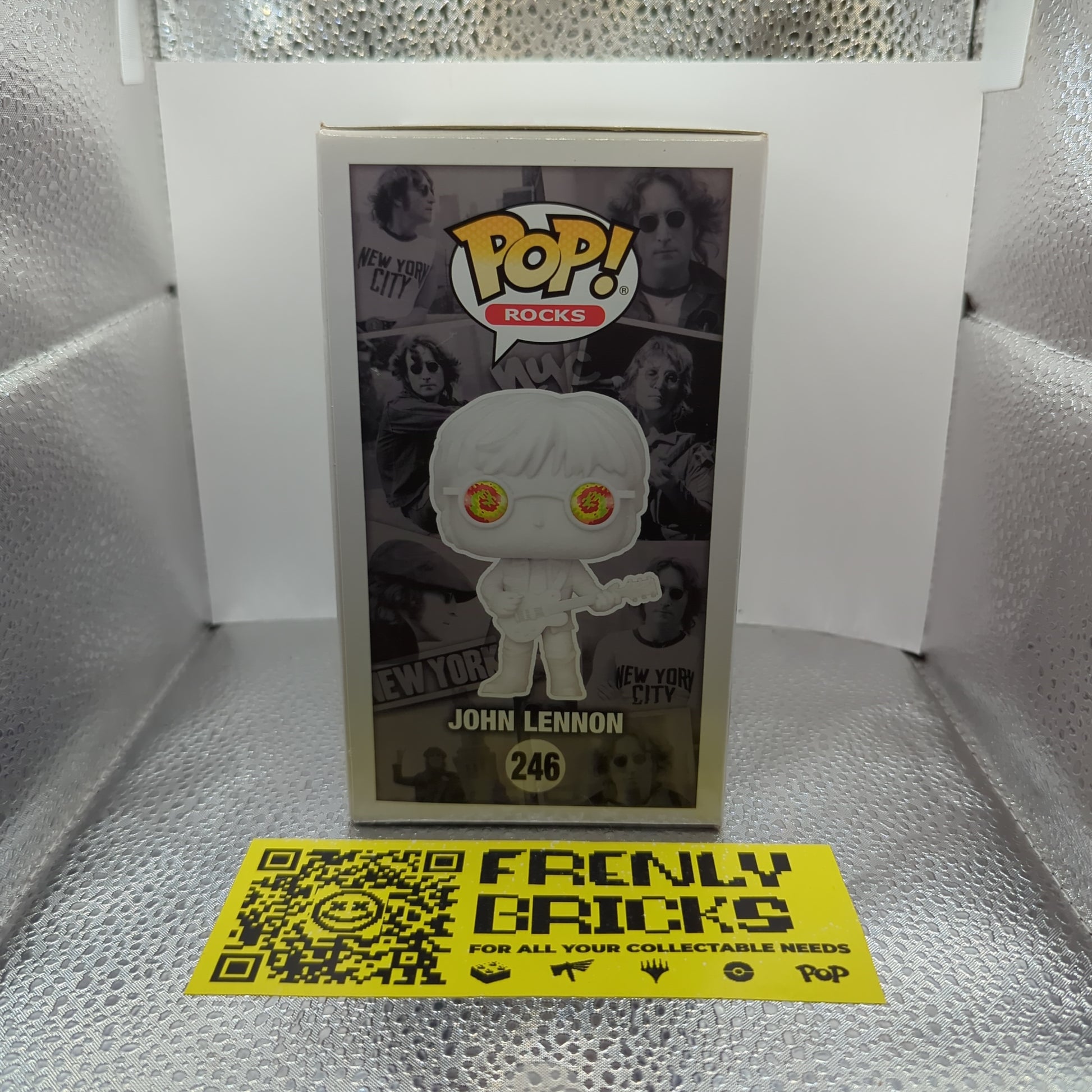 John Lennon 246 The Beatles Psychedelic Glasses Exclusive Funko Pop Vinyl FRENLY BRICKS - Open 7 Days