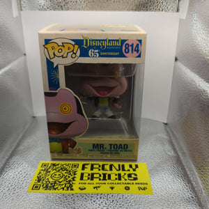 Mr Toad with Spinning Eyes Disneyland 65th Anniversary #814 Pop Vinyl Figure FRENLY BRICKS - Open 7 Days