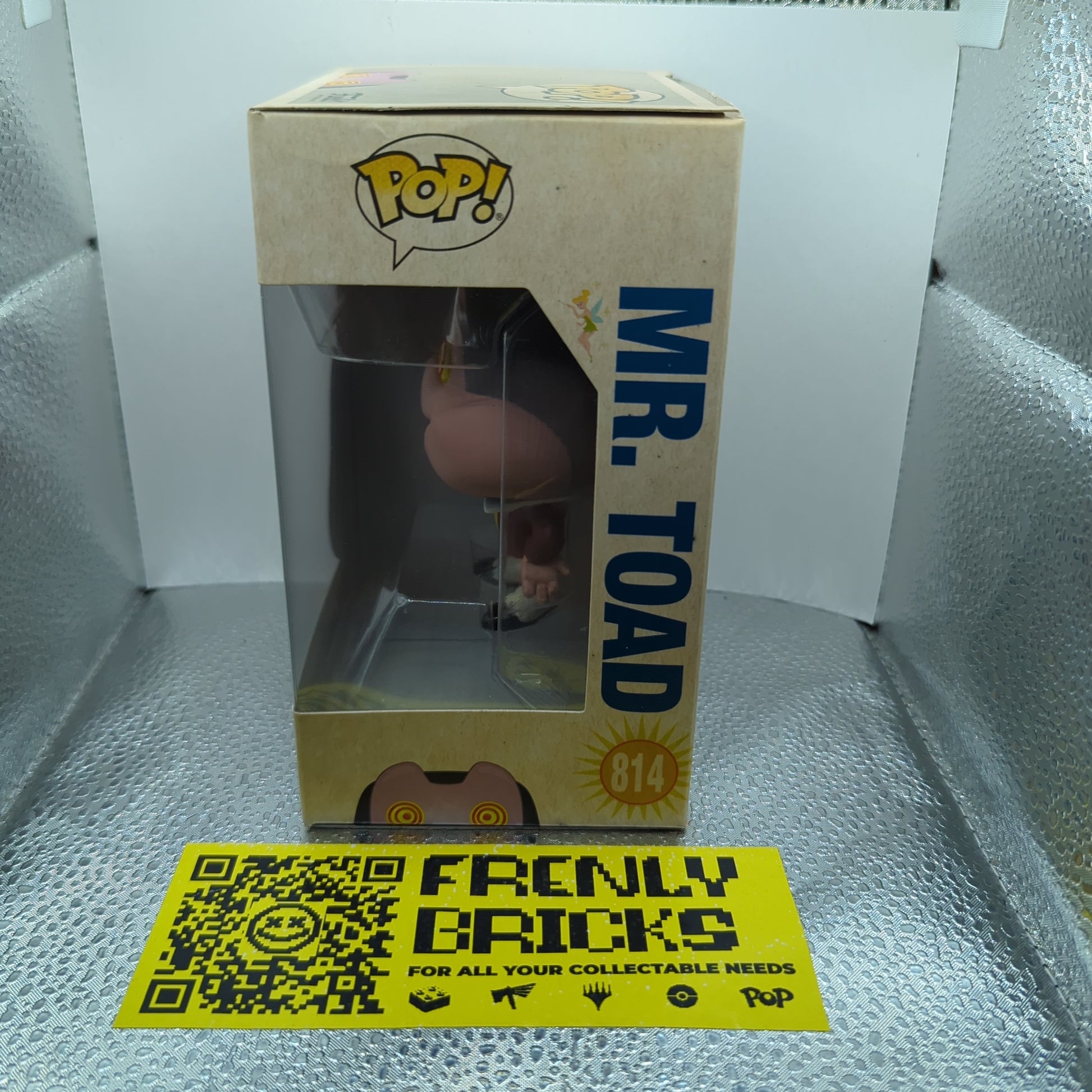 Mr Toad with Spinning Eyes Disneyland 65th Anniversary #814 Pop Vinyl Figure FRENLY BRICKS - Open 7 Days