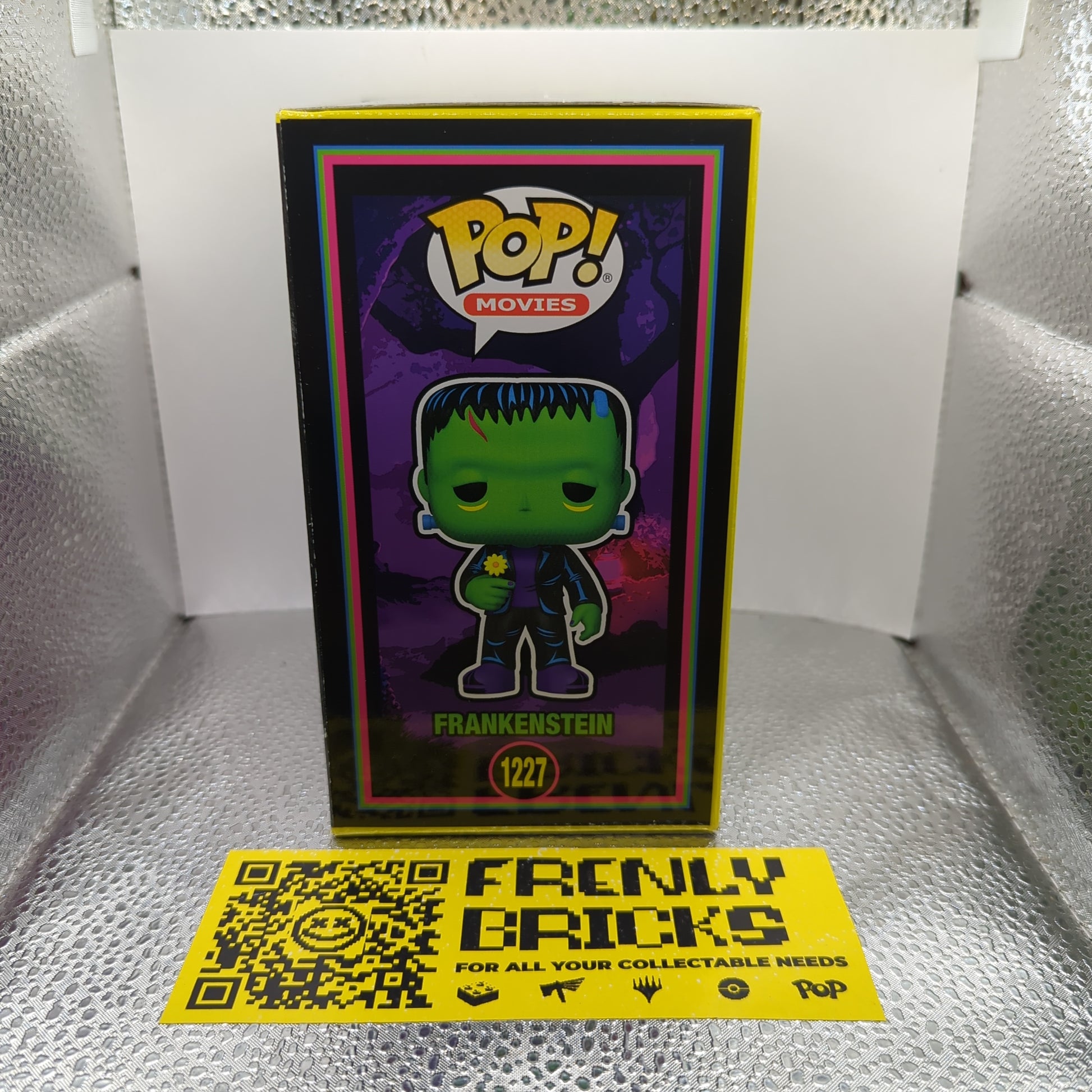 Pop Frankenstein 1931 - Frankenstein with Flower Blacklight FRENLY BRICKS - Open 7 Days