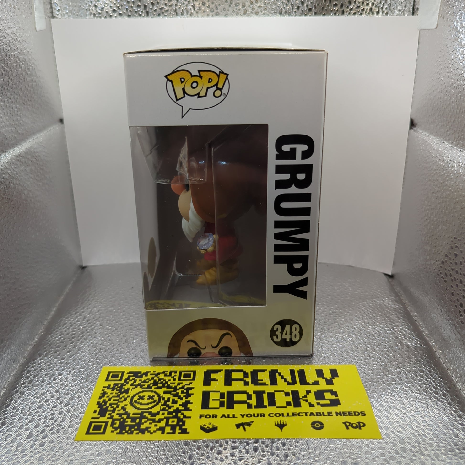 Grumpy With Diamond #348 Funko Pop VinylSnow White and the Seven Dwarfs FRENLY BRICKS - Open 7 Days