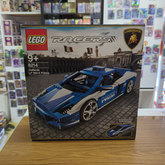 lego racers 8214 lamborghini gallardo lp 560-4 policia new 2010 retired FRENLY BRICKS - Open 7 Days