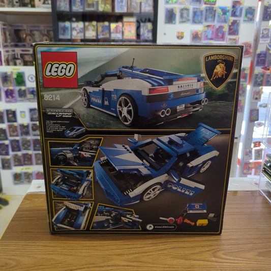 lego racers 8214 lamborghini gallardo lp 560-4 policia new 2010 retired FRENLY BRICKS - Open 7 Days