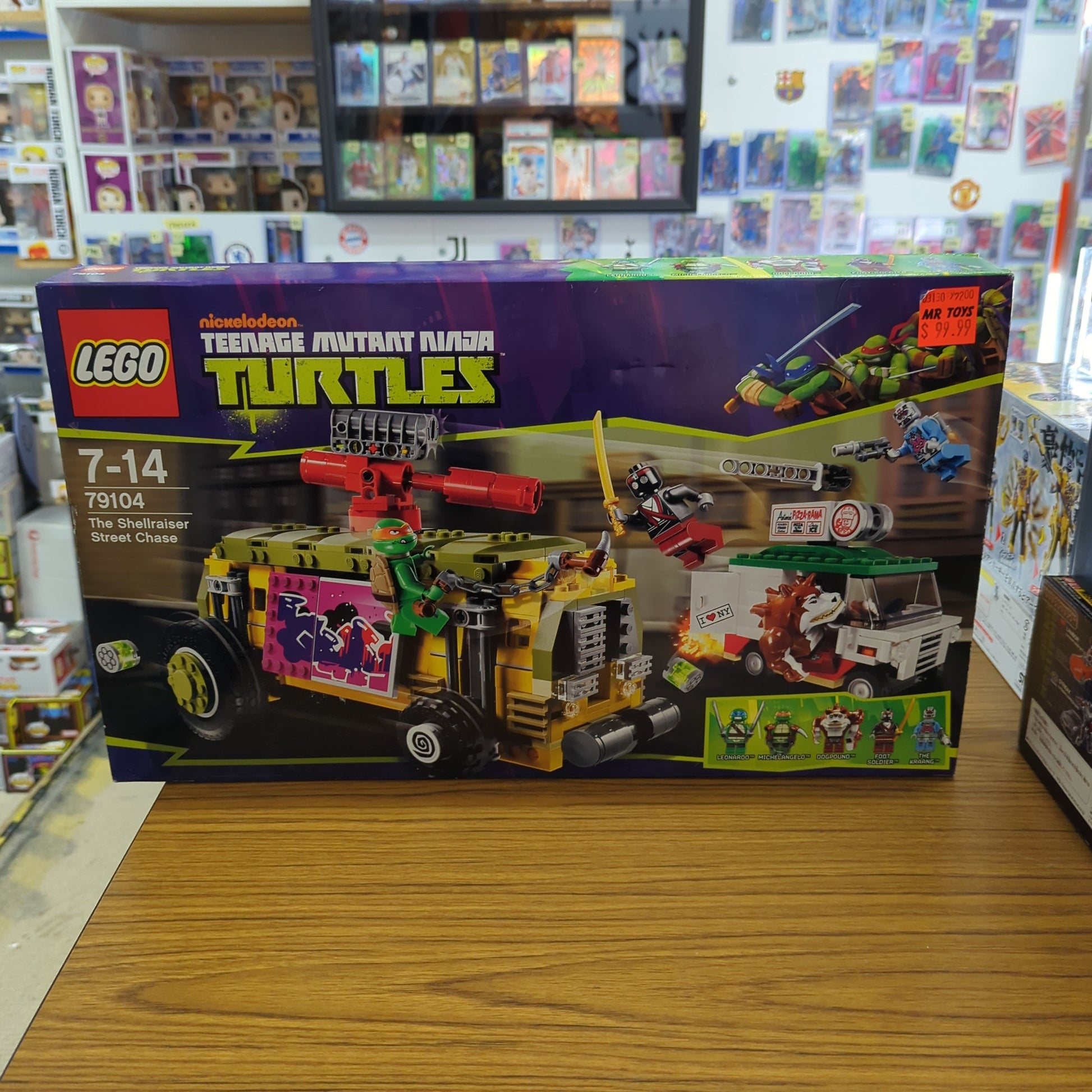 LEGO TMNT  The Shellraiser Street Chase Set (79104) Brand New & Sealed FRENLY BRICKS - Open 7 Days