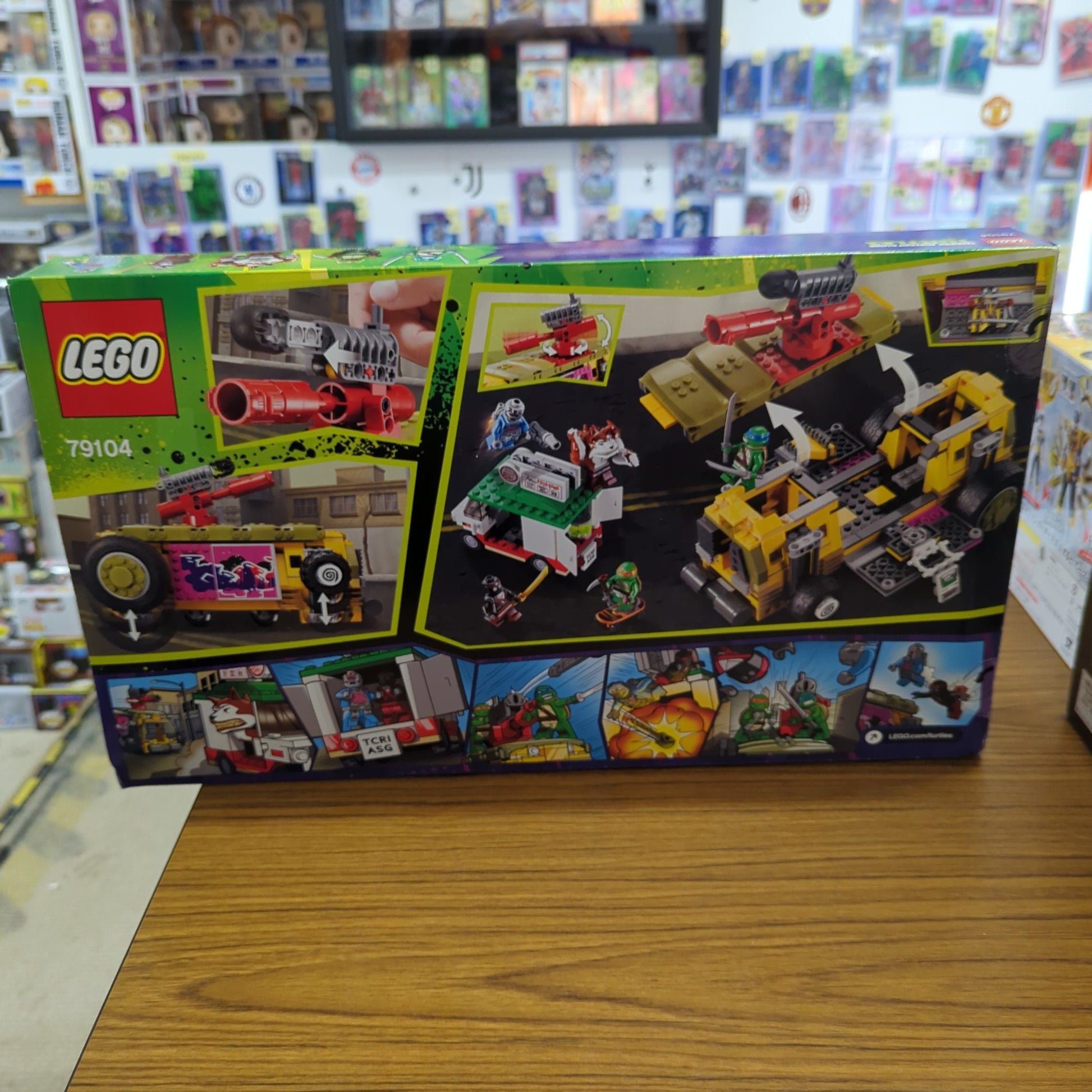 LEGO TMNT  The Shellraiser Street Chase Set (79104) Brand New & Sealed FRENLY BRICKS - Open 7 Days