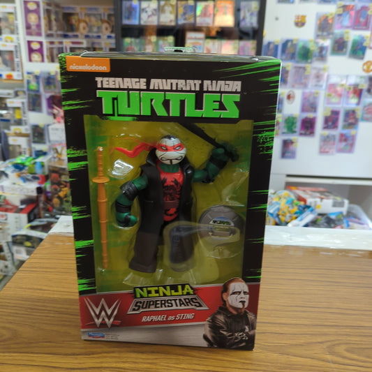 WWE Raphael as Sting TMNT Teenage Mutant Ninja Turtles Elite Figure New FRENLY BRICKS - Open 7 Days