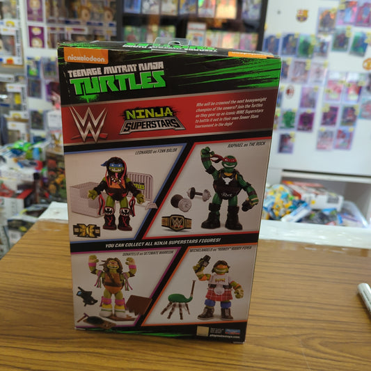 WWE Playmates Ultimate Warrior Teenage Mutant Ninja Turtle Wrestling Figure New FRENLY BRICKS - Open 7 Days