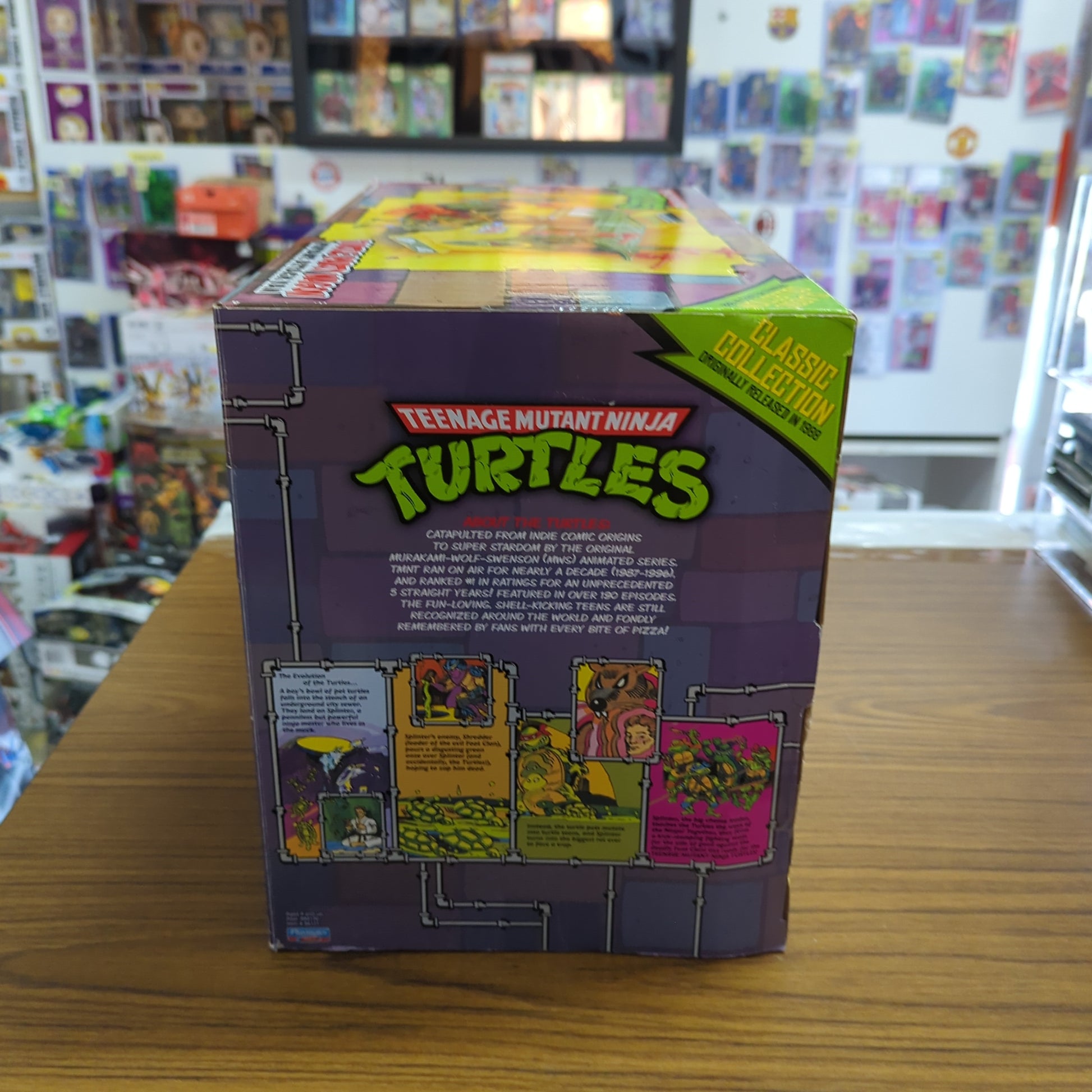 2013 Teenage Mutant Ninja Turtles Party Wagon “Brand new” ORIGINALLY RELEASED IN 1988 FRENLY BRICKS - Open 7 Days