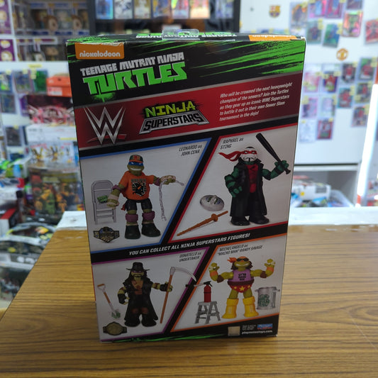 Playmates Toys Teenage Mutant Ninja Turtles Superstars Donatello WWE Undertaker FRENLY BRICKS - Open 7 Days