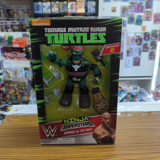 Teenage Mutant Ninja Turtles Ninja Super Stars Raphael as The Rock FRENLY BRICKS - Open 7 Days