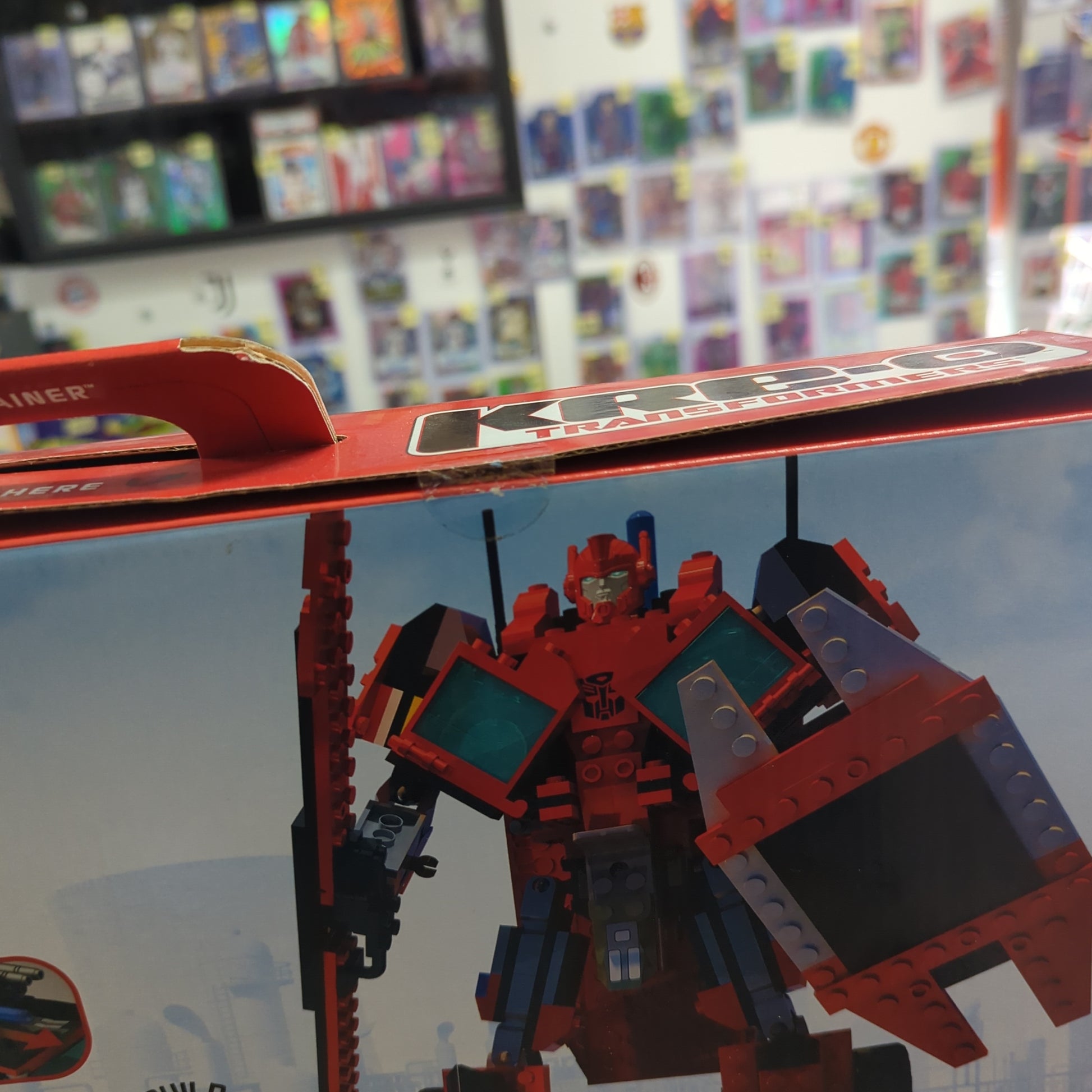 TRANSFORMERS KRE-O SENTINEL PRIME #30687 w/ 4 KREONS - 386 PIECES FRENLY BRICKS - Open 7 Days