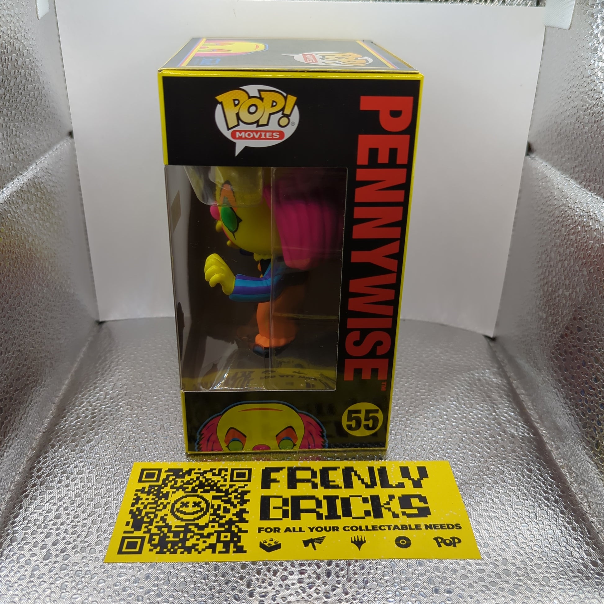 IT Movie- Pennywise Blacklight Pop! Vinyl  Funko #55 FRENLY BRICKS - Open 7 Days