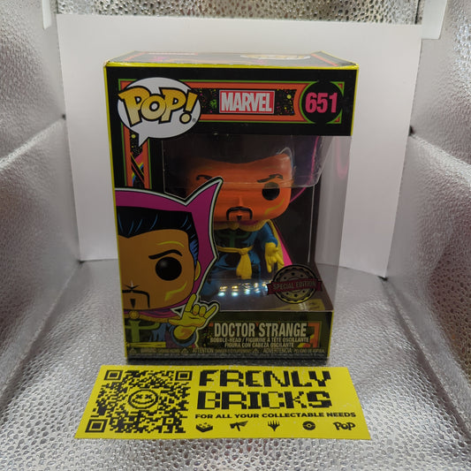 Marvel Doctor Strange LIMITED EDITION (Black light) Funko Pop! Vinyl Figure #651 FRENLY BRICKS - Open 7 Days