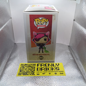 #883 Wattson with Nessie (Cyber Punked) Apex Legends Funko POP FRENLY BRICKS - Open 7 Days