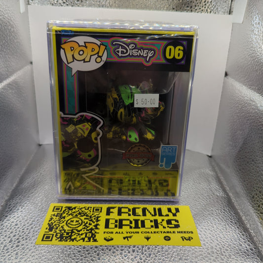 Funko Pop Disney Zero Black Light Art Series Special Edition 06 FRENLY BRICKS - Open 7 Days